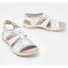 Women's Sandals 2025 Summer New Round Head Breathable Casual Sandals Foreign Trade Large Flat Beach Sandals for Women