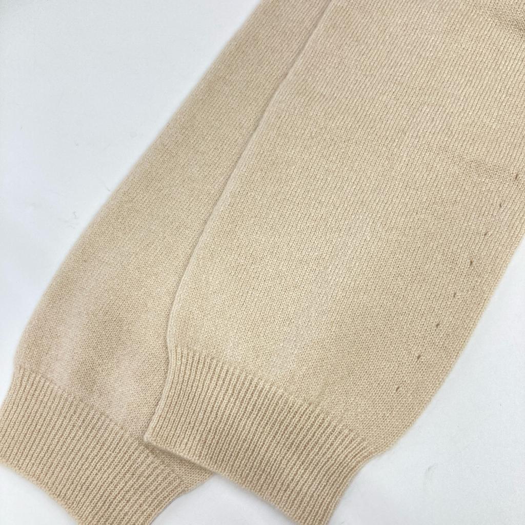 TOYOBOSHI KARIBA 09IT-EF0003 Ivory Cashmere 100% Sweater Tops 2 IvoryUsed