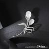 New Alloy Brooch High-end Niche Women's Peony High-end Pin Coat Suit High-end Versatile Brooch