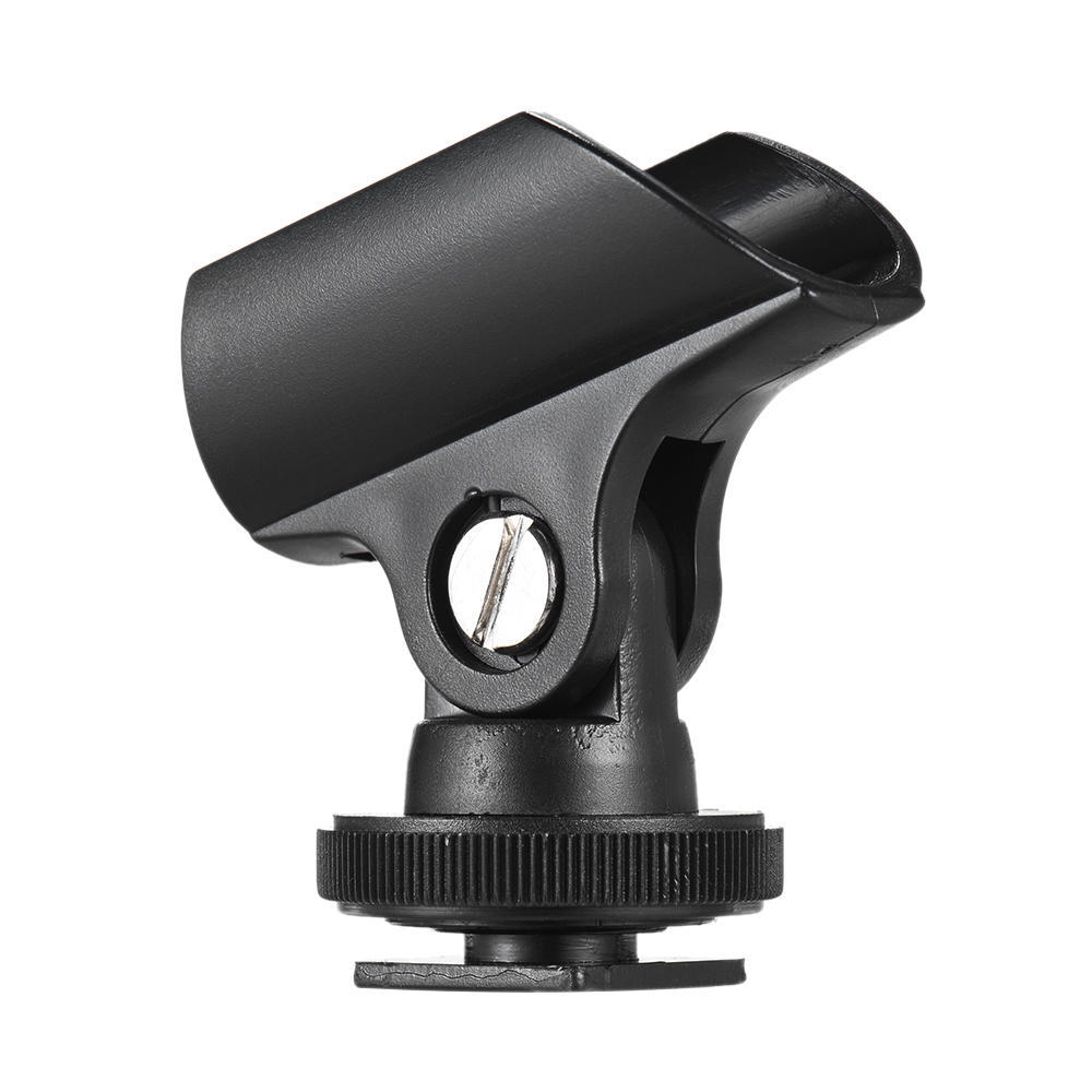 Flexible Mic Microphone Accessory Stand Plastic Clamp Clip Holder Mount