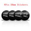 4Pcs 56mm 60mm Car Wheel Hub Center Cap Emblem Badge Cover Stickers For Volkswagen VW R Line GTI Touareg Golf 6 7 8 Jetta Passat zf0