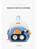 3-6 Years Cute Excavator Backpack for Kindergarten Boys & Girls