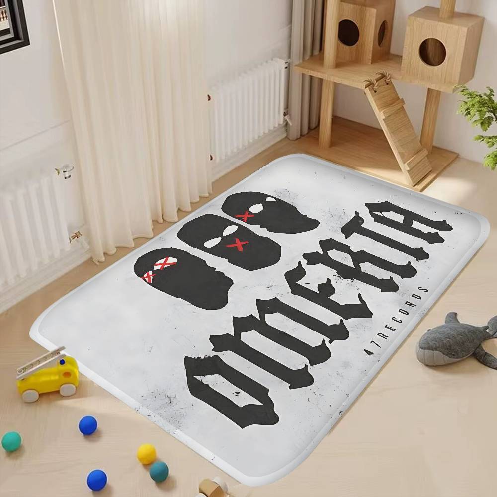 Cool Omerta Maes Room Mats Cheaper Anti-Slip Modern Living Room Balcony Printed Welcome Rug