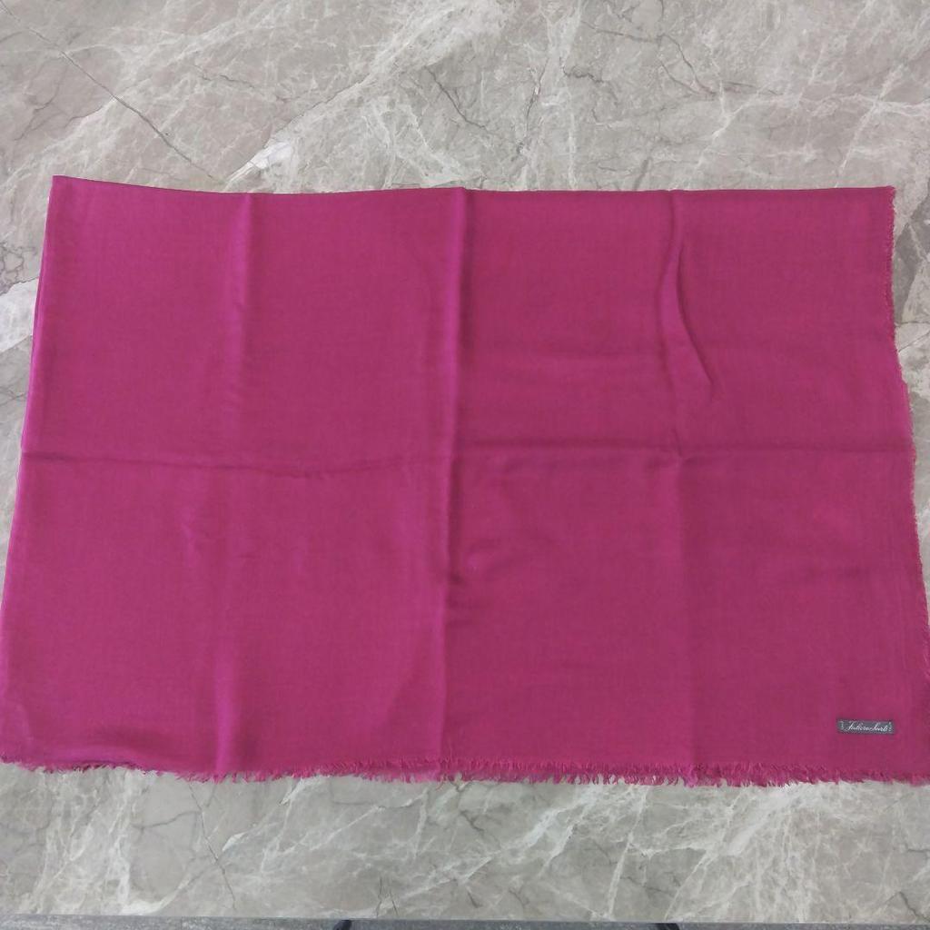 Used Falierosarti Cashmere Large Stole Bordeaux