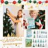 2D Flat Sea Theme Acrylic Christmas Tree Advent Calendar Christmas Tree Party Decoration Crafts Xmas Birthday Susprised Gift
