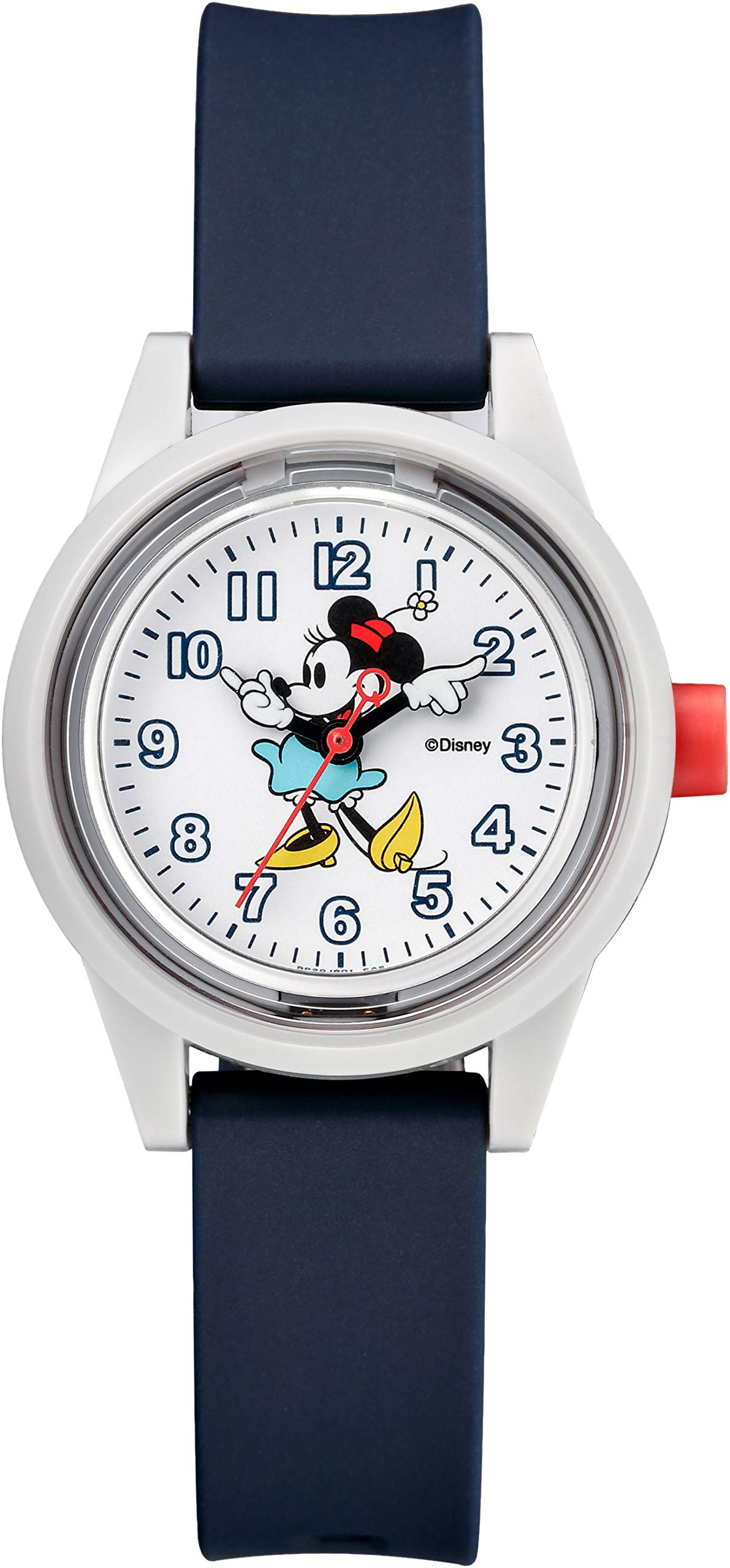 

Часы Analog Smile Solar Disney Minnie Mouse водонепроницаемый уретановый ремень для детей темно-синий [Citizen Q&Q] RP29-801