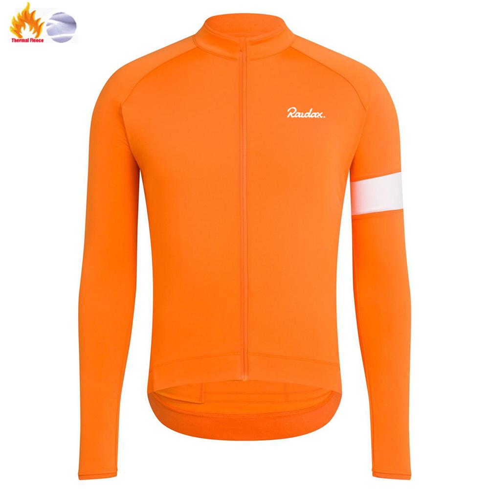 Winterjacke Herren Radbekleidung 2025 Raudax Winter Radtrikot MTB Radhosen Set Ropa Ciclismo Triathlon Radsport-Set