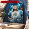 Haaland Personalized Name Diamond Paintings Mosaic Wall Round Diamond Art Painting Kits Embroidery Crystal Accessories Frameless