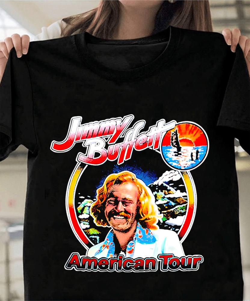 Collection Jimmy Buffett American Tour Gift For Fan S-2345XL T-shirt Unisex T-Shirt L