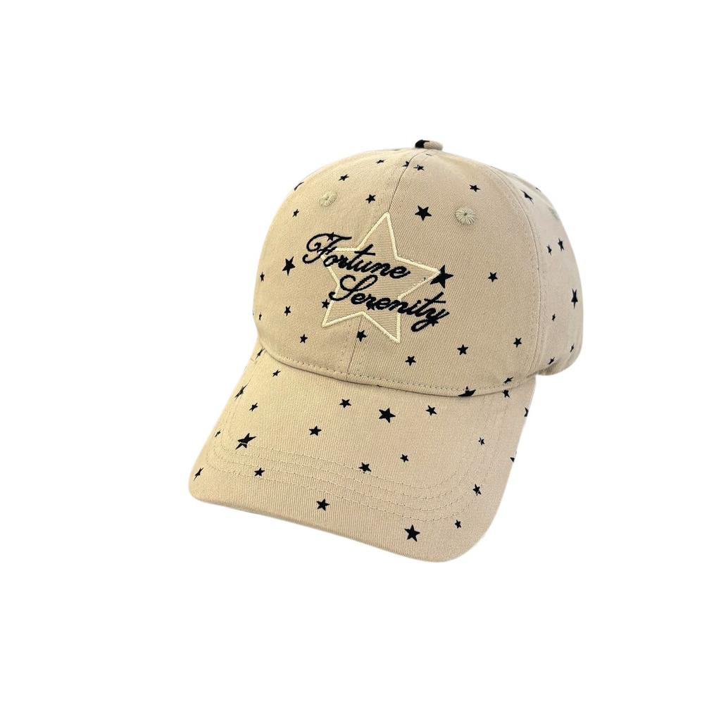 Fashion Hat American retro gypsy baseball cap, washed cotton soft top curved brim hat, travel white hair sun protection cap