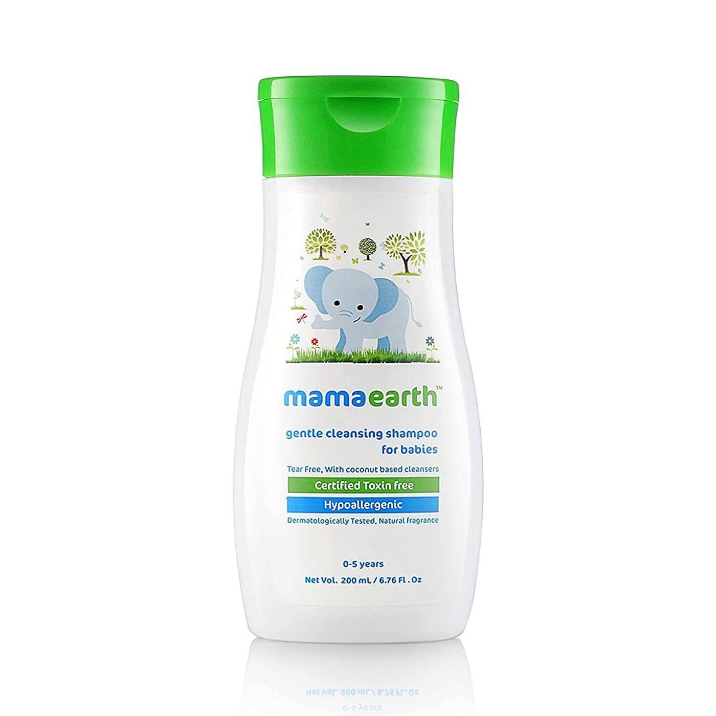 

Baby gentle shampoo (200 ml), Gentle Cleansing Shampoo for Babies, Mamaearth