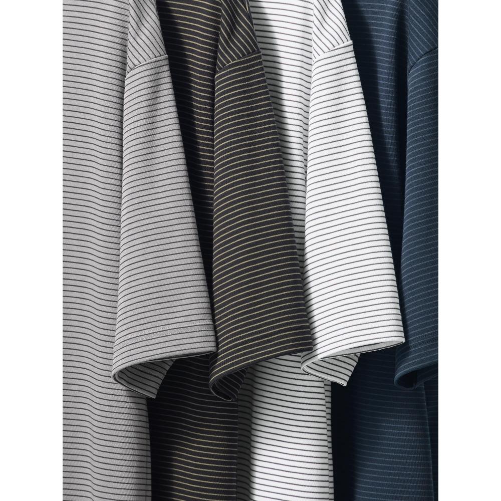 Uniqlo Airism CoTTon Oversized STripe T