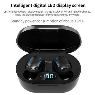 Wireless Bluetooth Earbuds TWS 5 0 Digital Display Earphones with Charging Case In-Ear Stereo Headphones for Sports and Travel