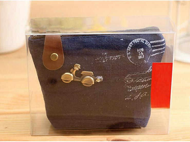 Retro Zakka Classic Canvas Coin Purse: High-Quality, Simple Design with Zipper & Customizable Logo Option