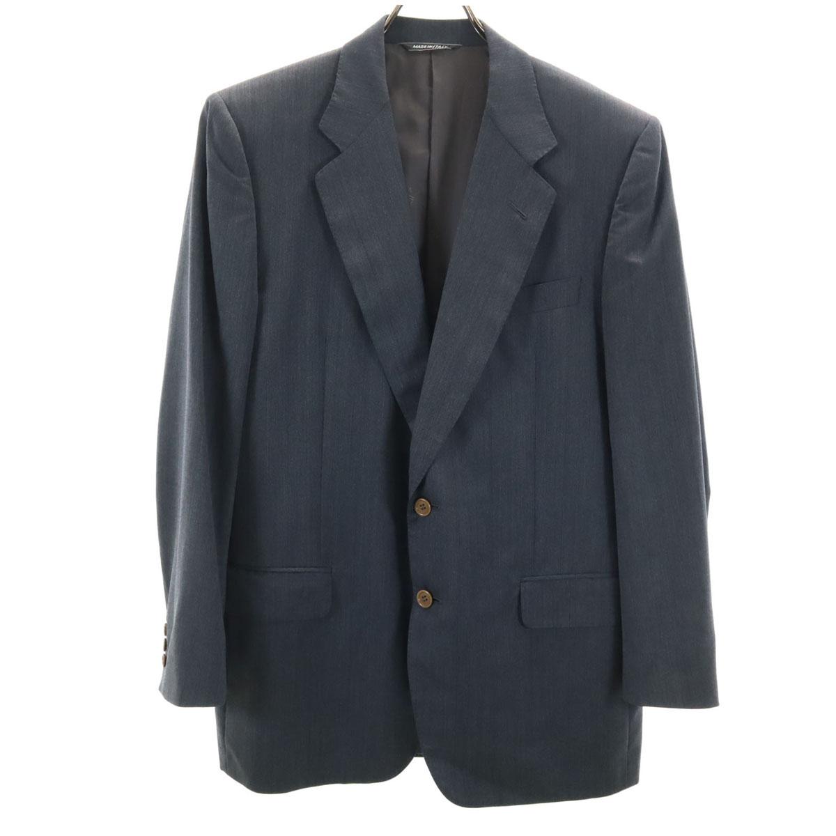 

LANVIN BOUTIQUE 90-х годов Сделано в Италии Старый пиджак по фигуре 48 серый Мужской Б/у