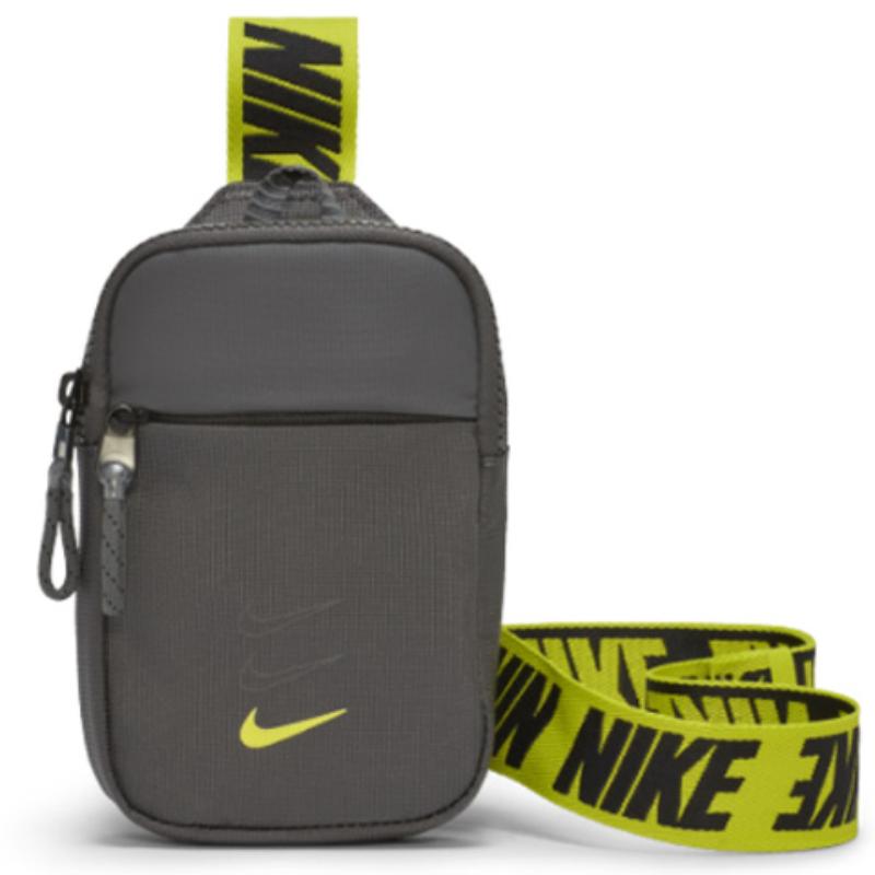 

Поясная сумка Nike из полиэстера, сумка-слинг, чехол для мобильного телефона, сумка через плечо, унисекс, серая, повседневная, BA5904-068