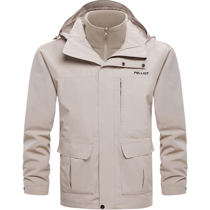 Pelliot Mountain Series 3-in-1 Windproof Outdoor Jacket for Men and Women