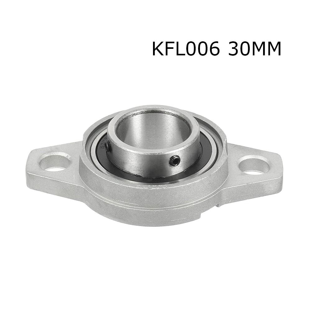 15mm Mounted Block Housing Thrust Bearing ZINC Alloy KFL08 KFL10 KFL12 KFL15 Pillow Block Bearing