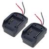 Pack of 2 DIY Adapter Power Tool Accessories for 18V 21V Battery Adapter With Wire Connector Dock Power Connector