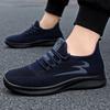 Shoes Men's Sneakers 2025 Breathable and Non-smelly Feet Mesh Shoes Soft Sole Comfortable Running Shoes Versatile Men's Single Shoes