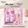 Kustie Thousand Island Cherry Blossom Fragrance Bath Set