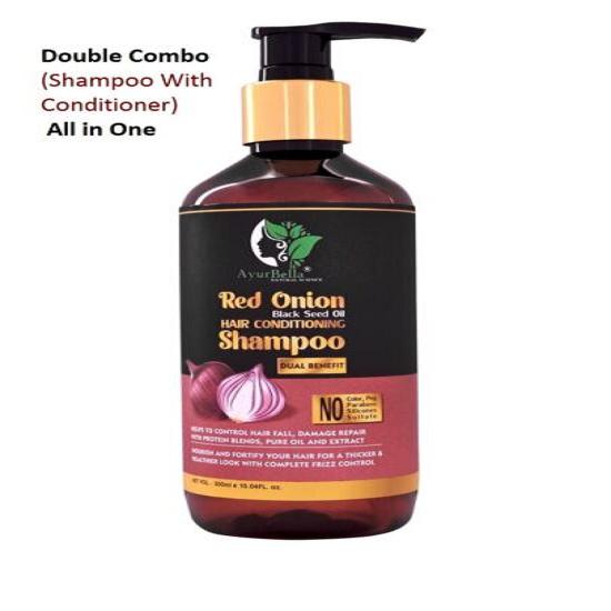 

Ayurbella RED ONION BLACK seed Шампунь-кондиционер для волос Net Vol. 10,14 эт. Вау