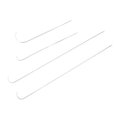 Stricken für die Schmuckherstellung, gebogene Perlennadeln, dünne Perlennadeln, DIY-Zubehör, Nähwerkzeuge