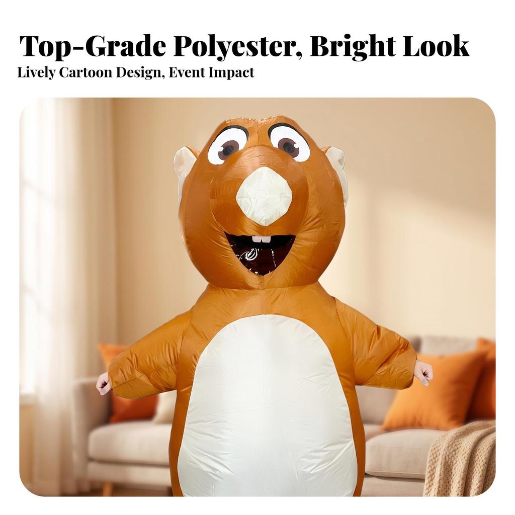 Inflatable Costume Grown-up Cartoon Cute for Cosplay Parties