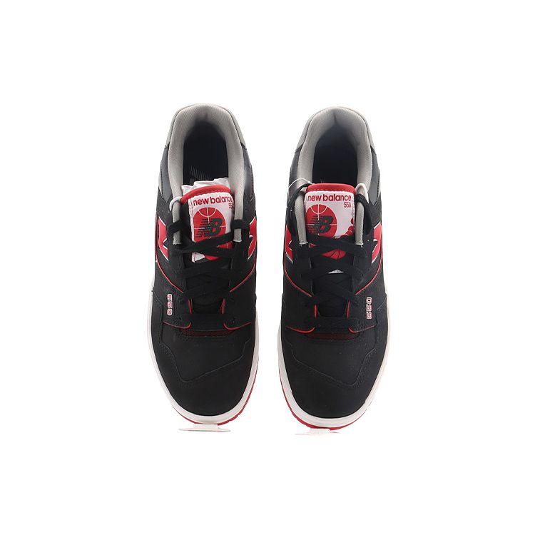 New Balance 550 Black Red Unisex Sneakers BB550SG1