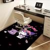 Office Rug Kuromi, Cute Anti-Slip Rug, Machine Washable for Living Room, Bedroom, Office, Multiple Sizes, Bedroom Mat, Decorative Mat, Durable Mat, Li