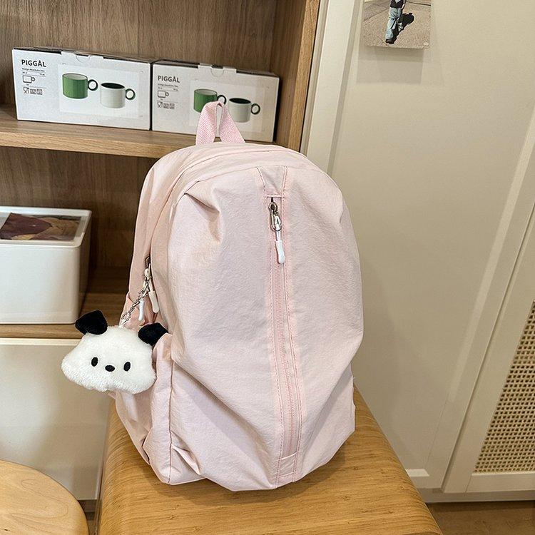 Schoolbag schoolbag female college students simple niche design sense high value junior high school students leisure travel backpack