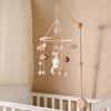 Baby Cloud Zhonăitori Pătuț Mobile Jucării 0-12 luni Clopoțel Cutie muzicală Pat nou-născut Clopoței pentru copil mic Carusel pentru cadou jucărie muzicală