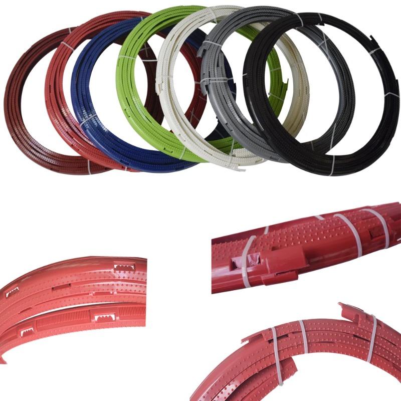 4pcs/set Universal Automobile Stylish For 12"-24" Car / Truck Alloy Gator Protective Wheel Rim Protector Good Quality