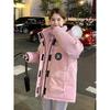 New Winter Workwear Down Cotton Coat Women's Fur Collar Cotton Coat Korean Style Thickened Cotton Jacket