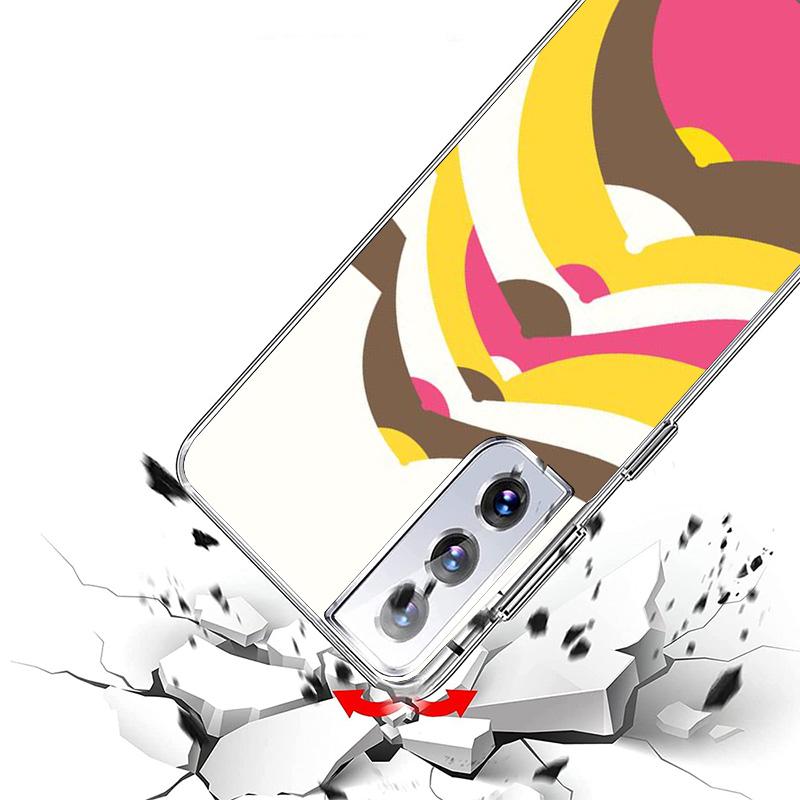 Boobs Art Print Phone Case For Samsung Galaxy S24 S25 Edge S26 Ultra S23 S22 S21 Plus S20 FE + Personalized Print Cover Galaxy S