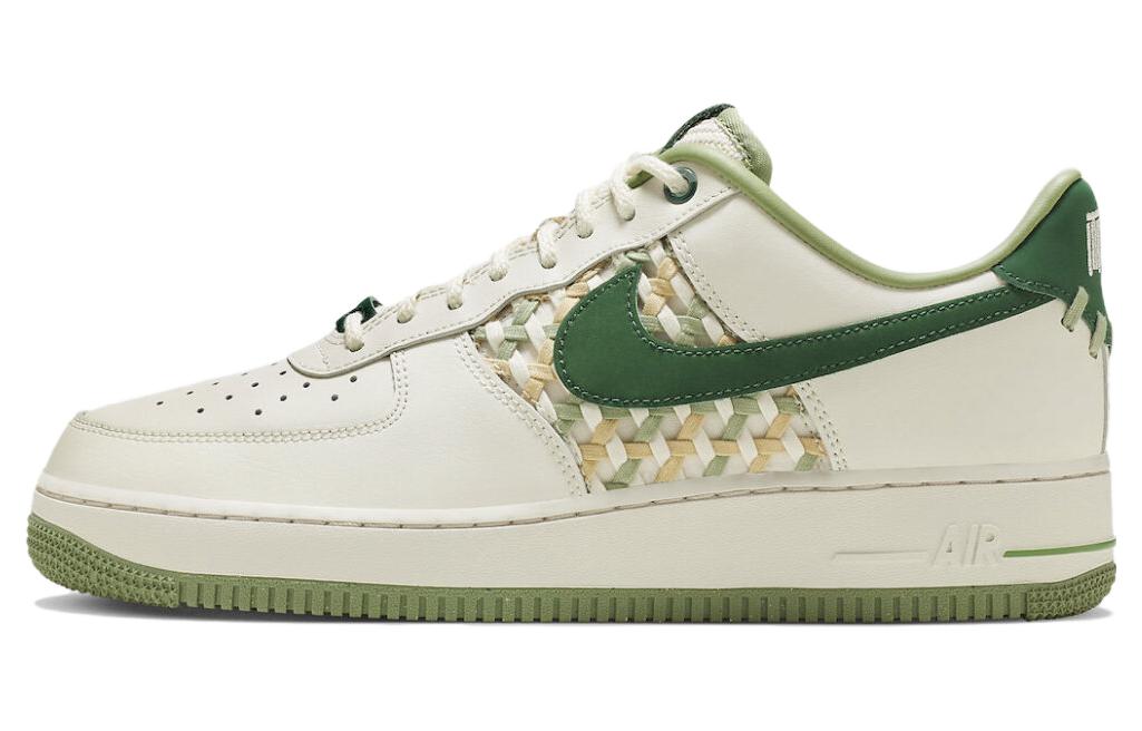 

Nike Air Force 1 Low 07 Premium NAI KE Bamboo Weave Sail Gorge Green FN0369-100 36.5