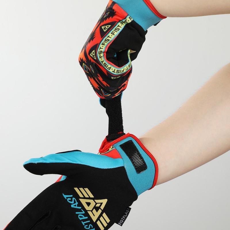 Off-Road Motorcycle Gloves Mountain Biking Cycling Outdoor Adventure Unisex Durable Riding With Diagonal Twill Fabric