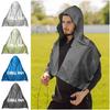 Multicolor Hooded Sunscreen Shawl Hooded Cooling Towel Cooling Shawl  Fishing Beach Camping Sports