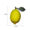 Realistic Artificial Lemon with Branches and Leaves Designed for Photography Retail Presentation and Home Decorative Purposes