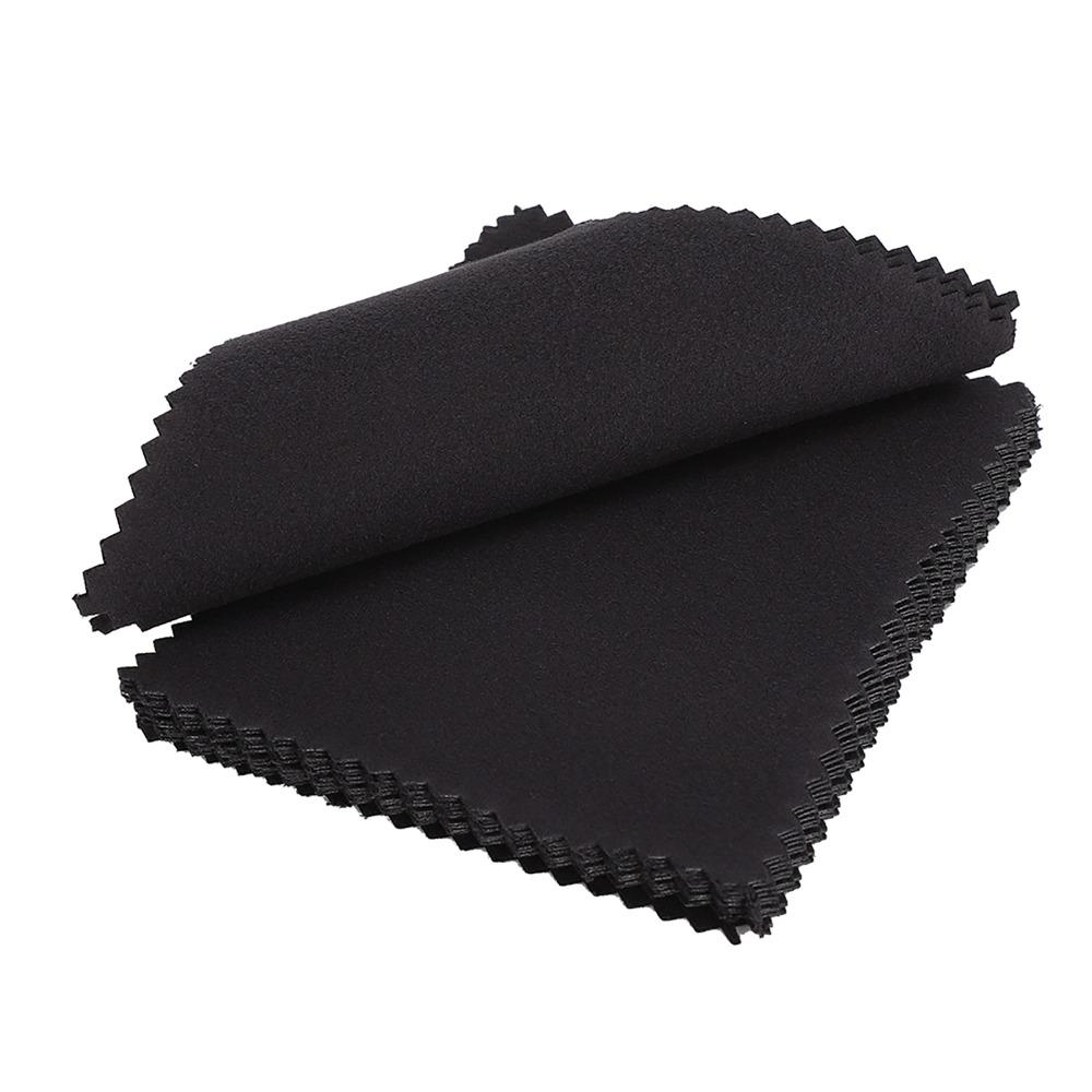 20pcs Microfiber Watch Cleaner Tool Double Sided Watches Polishing Cloth  Glasses Cleaning