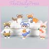 Cute Mofusand Cat Animal Costume Model Ornament Set For Desktop Decoration