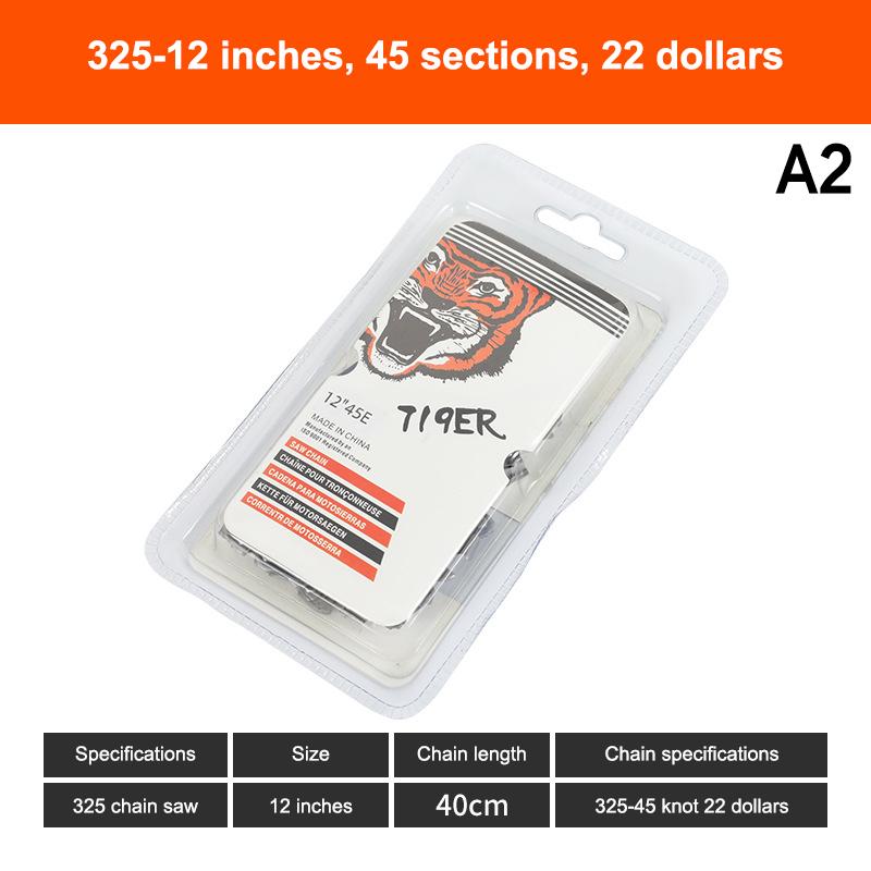 §12/16/18/20/22/24 Inch Saw Chainsaw Chain Wear-resistant Chainsaw Blade High Hardness Drive Right Angle Chainsaw