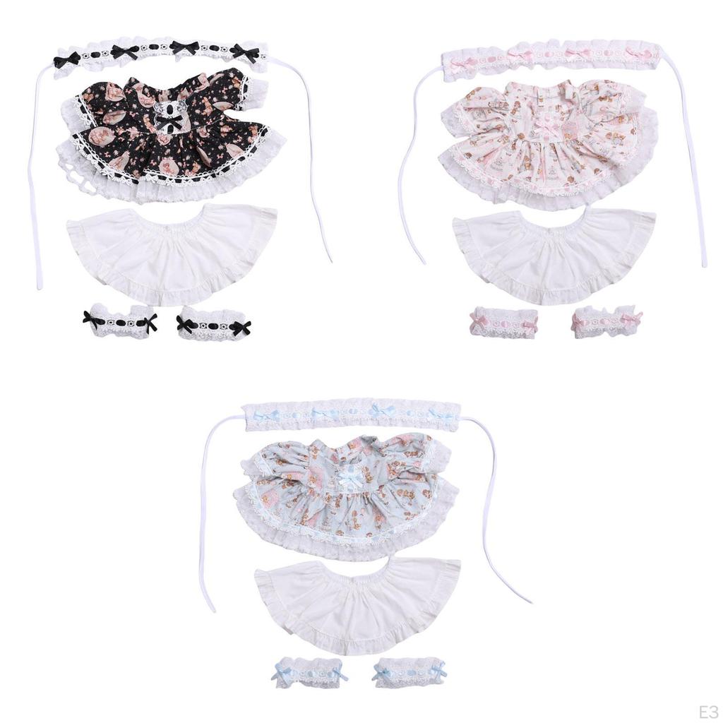 Creative Doll Outfit Set for Educational Play - Make Your Own Princess Dolls