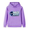 B1174 Kids Boys Girls NINJA KIDZ Print Casual Long Sleeves Hoodie