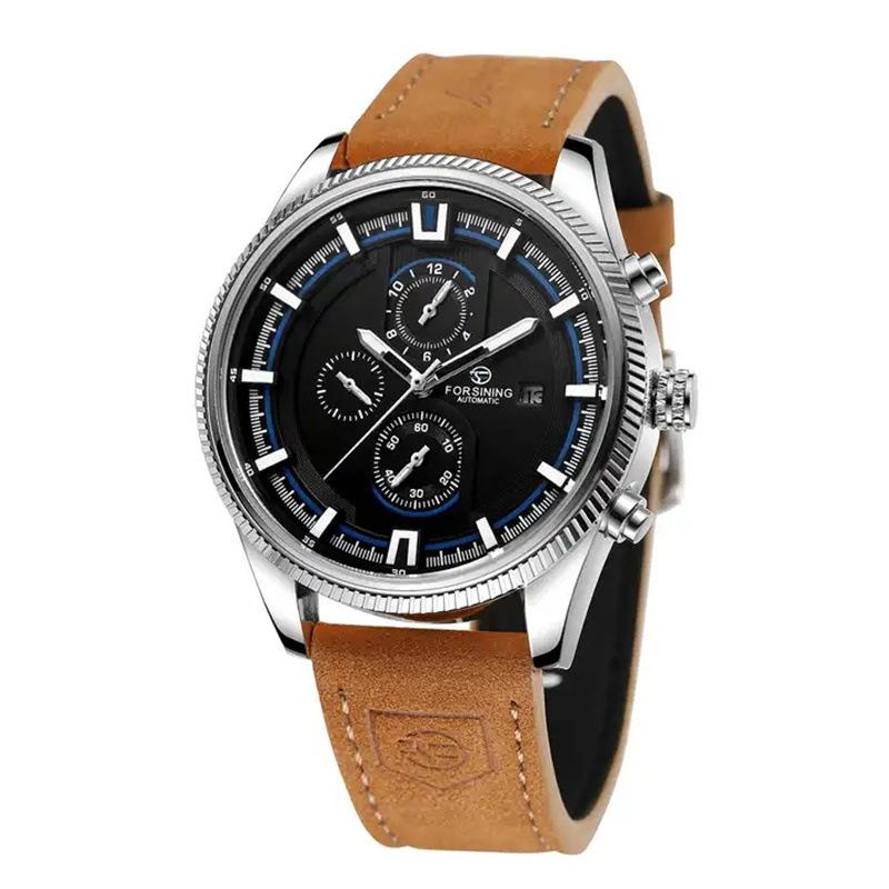 Forsining Style Men's Fashion Outdoor Sports Racing Dial Automatic Mechanical Watch