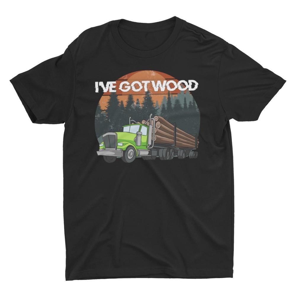 Funny Sarcastic Logging Truck Driver Unisex Classic T-Shirt XXL