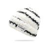 Knitted Striped Hat Embroidered Bean Hat Warm Winter Windproof Outdoor Gift Hat