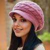 Autumn/Winter Korean Women's Imitation Rabbit Hair Hat Winter New Knitted Hat Winter Warm Hat