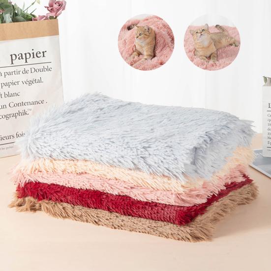 Winter Warm Klein/Mittel Welpen Katzen Hunde Teppich Flauschig Plüsch Haustier Weiche Decke