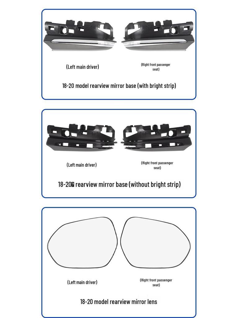 Toyota Camry (2018-2023 гг.) Корпус зеркала заднего вида и крышка поворотника